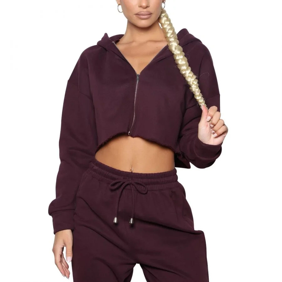 Women Crop Hoodie ASI-WCH-21-013