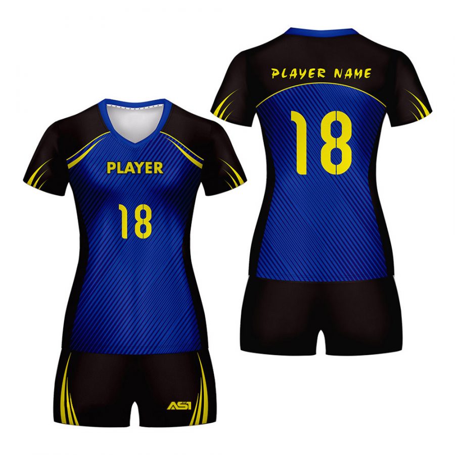 Best Volleyball Uniform ASI-VWU-21-0005 Sialkot Sportswear Manufacturer
