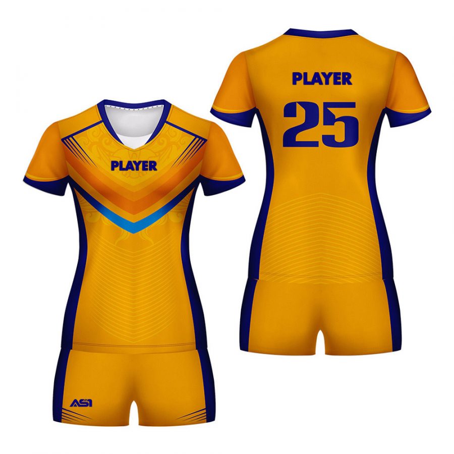 Best Volleyball Uniform ASI-VWU-21-0004 Custom Sportswear Manufacturer
