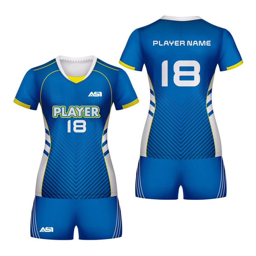 Best Volleyball Uniform ASI-VWU-21-0001 Sialkot Sportswear Manufacturer