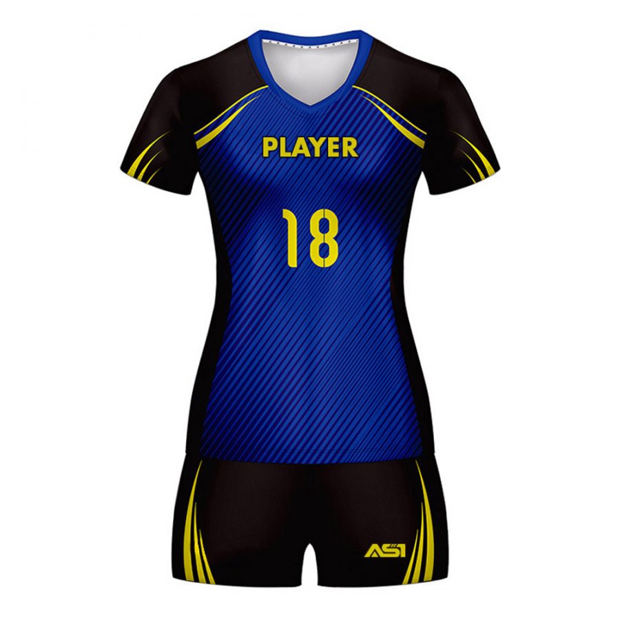 Best Volleyball Uniform ASI-VWU-21-0005 Sialkot Sportswear Manufacturer