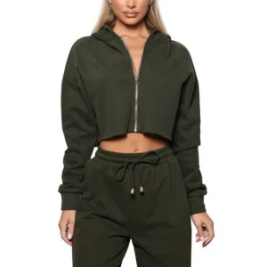 Women Crop Hoodie ASI-WCH-21-014