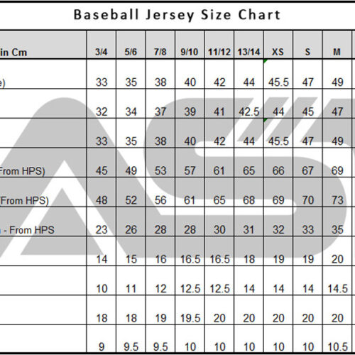 Baseball Jersey ASI-BJ-7608