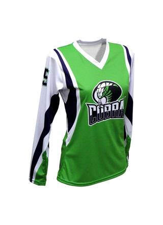image-shown-green-white-volleyball-Jersey