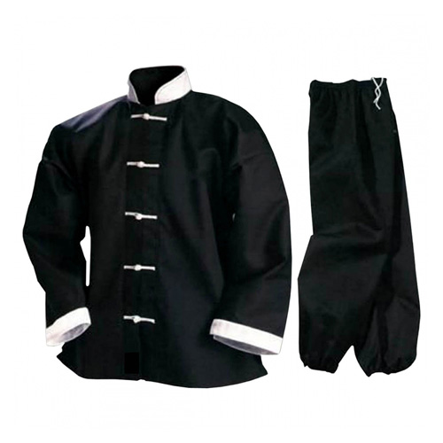 image-shown-Kungfu-Uniform-black