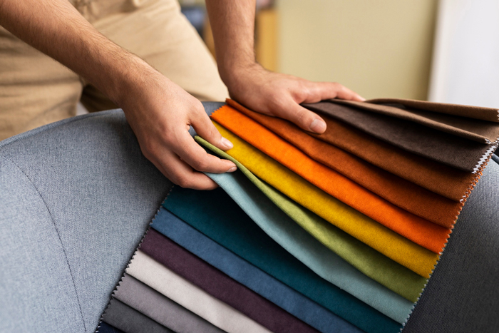 Image Shown Fabric Types Used in Garment Manufacturing