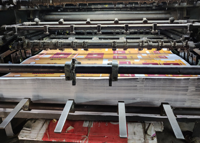 Image shown Sublimation Printing process