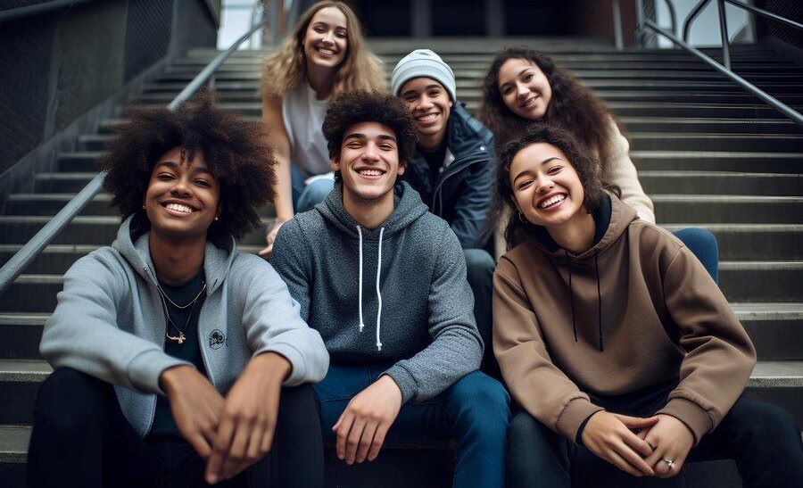 group-gen--z-posing-photo-with-one-wearing-beanie