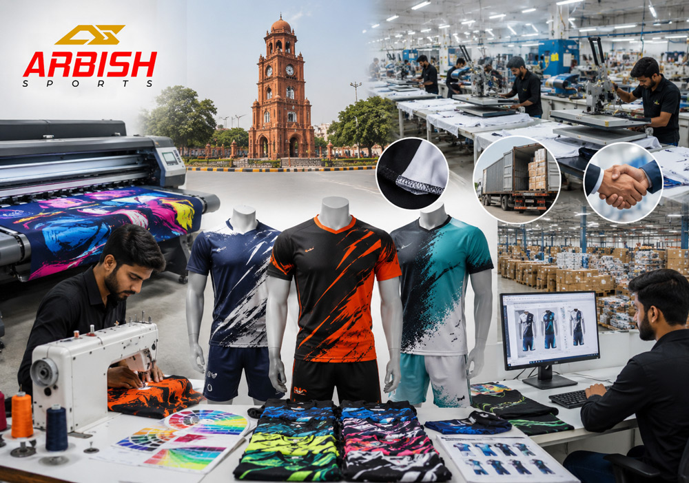 Find the best sublimated teamwear manufacturer in Sialkot